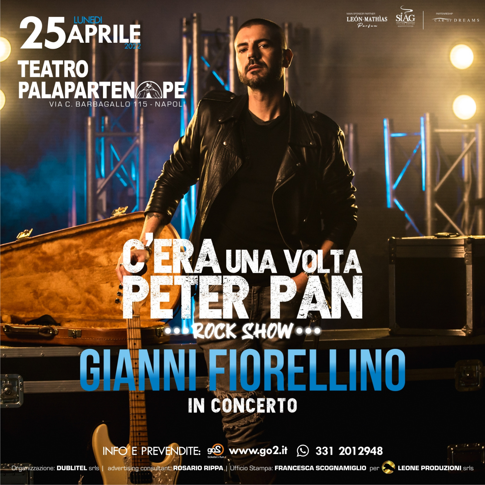 “C’era una volta Peter Pan. Rock Show” : la musica napoletana si fonde col rock
