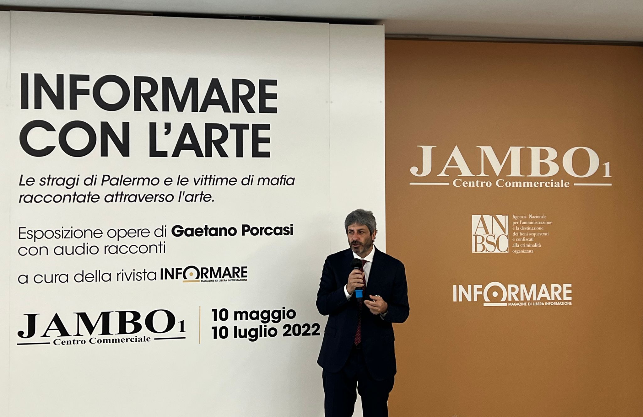 Inaugurata la mostra “Informare con l’Arte” al Jambo