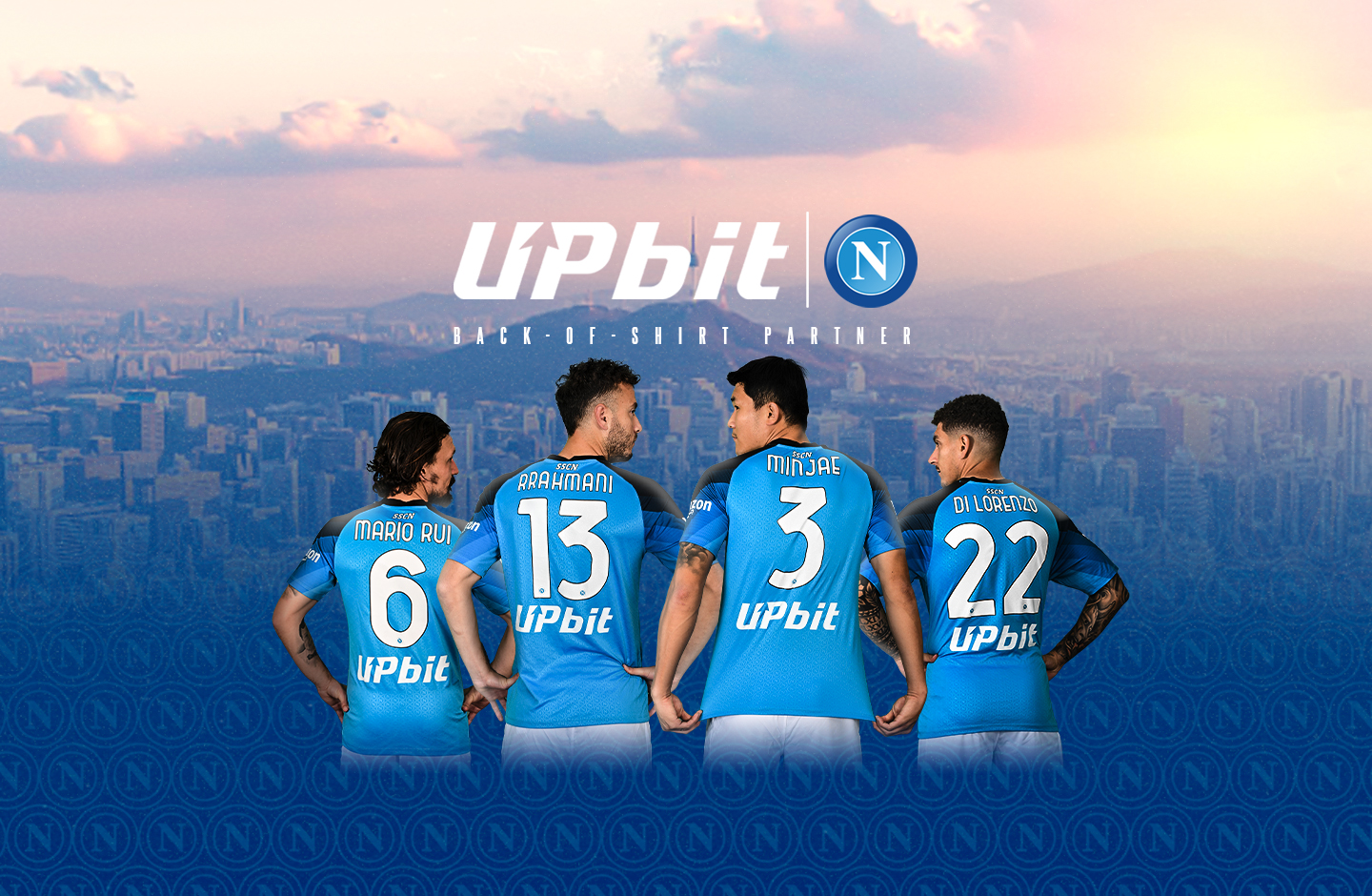 Upbit, nuovo sponsor di maglia della SSC Napoli